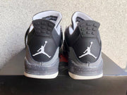 Air Jordan 4 Black Oreo Grey and Black Sneakers