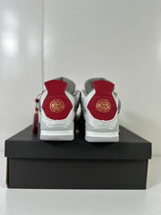 Jordan Dub Zero Red White Gray Basketball Sneakers 311046-160