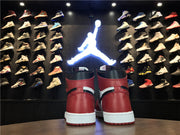 Jordan Air Jordan 1 High OG Sneakers in Black, Red and White