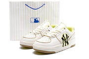 MLB New York Yankees White Platform Sneakers