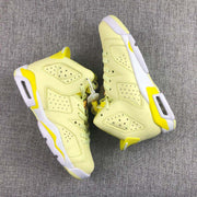 Jordan Air Jordan 6 Floral Yellow High-Top Sneakers