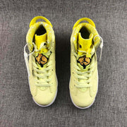 Jordan Air Jordan 6 Floral Yellow High-Top Sneakers