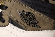 Air Jordan 1 High OG TS SP Sneakers, Brown and White, CD4487-100