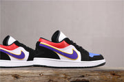 Jordan 1 Low Golf Purple Swoosh Sneakers CJ9216-051