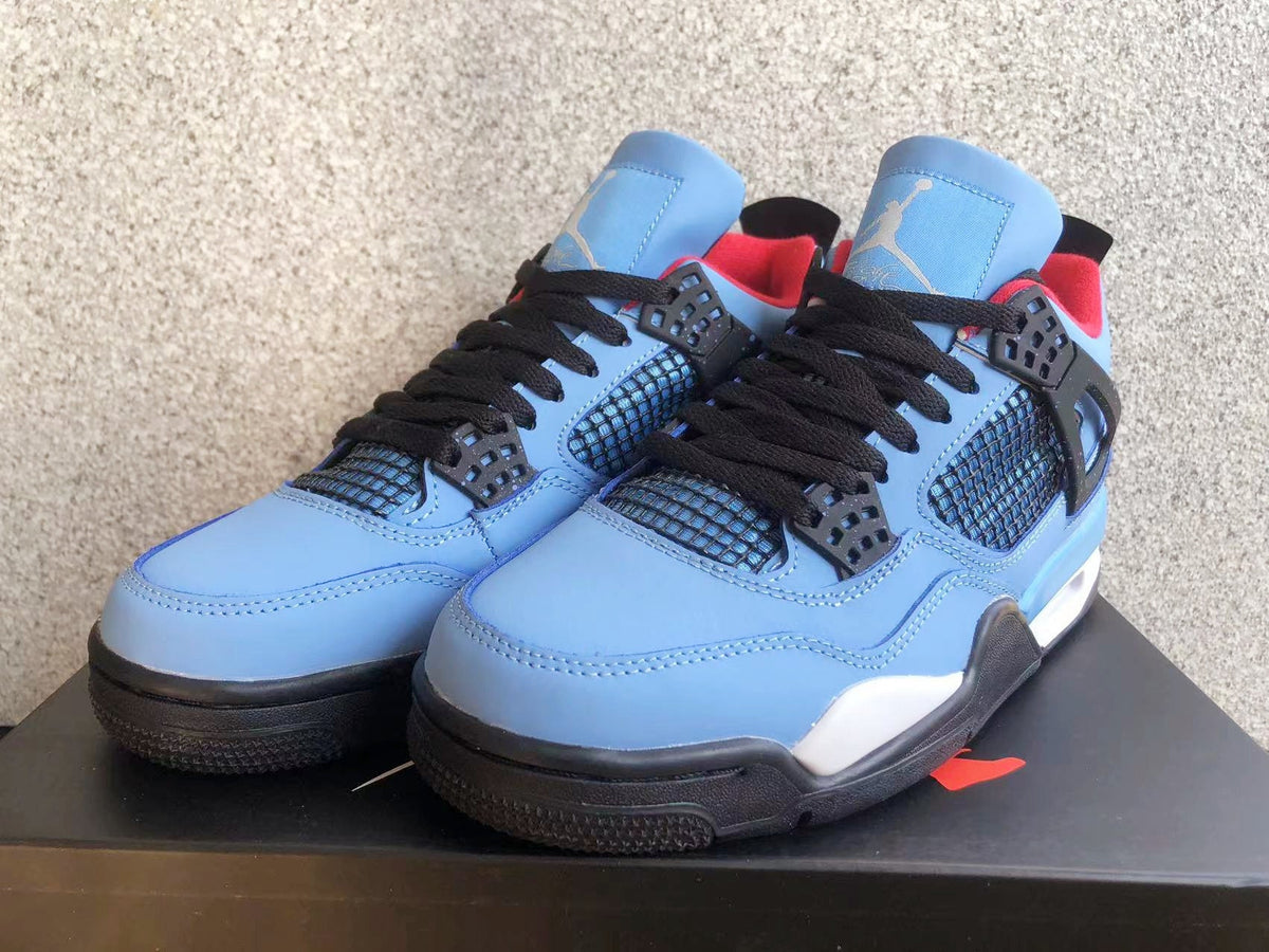 Jordan 4 Paris Sneakers in Ice Blue