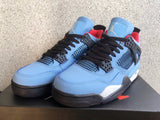 Jordan 4 Paris Sneakers in Ice Blue