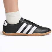 Adidas Women's Black Grand Court Lo Sneakers, JQ9684
