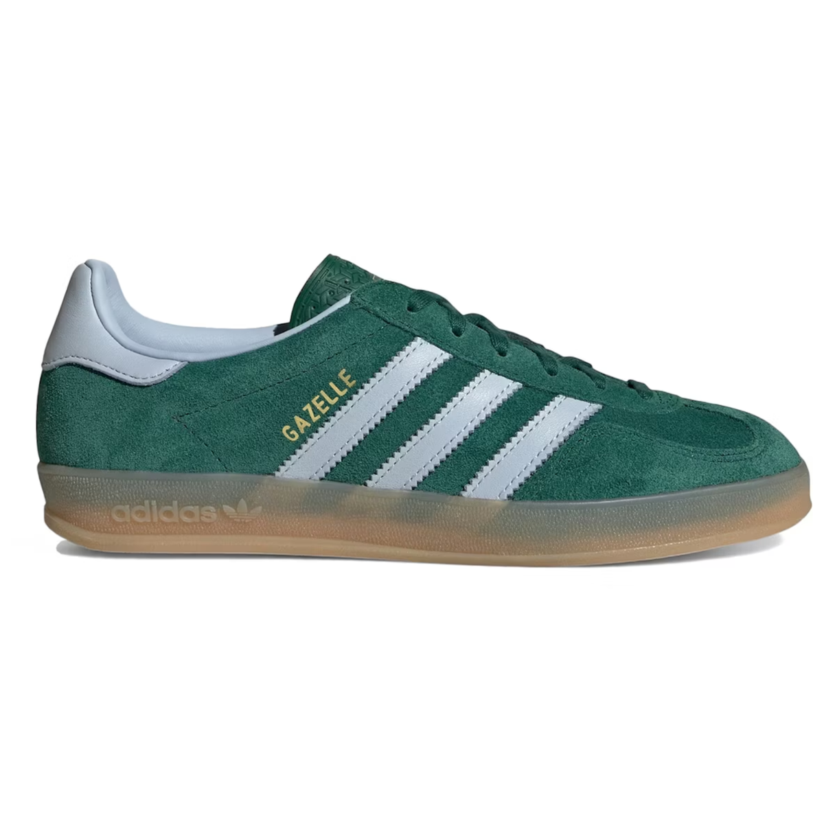 Adidas Originals Womens Green Gazelle Indoor Sneakers, IH6799