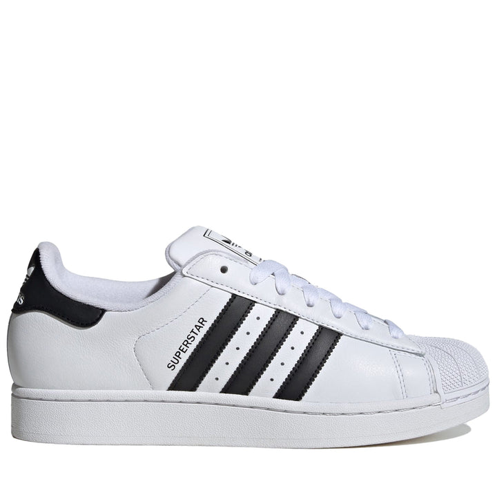 Men's Adidas Superstar II Shoes - Cloud White/Core Black