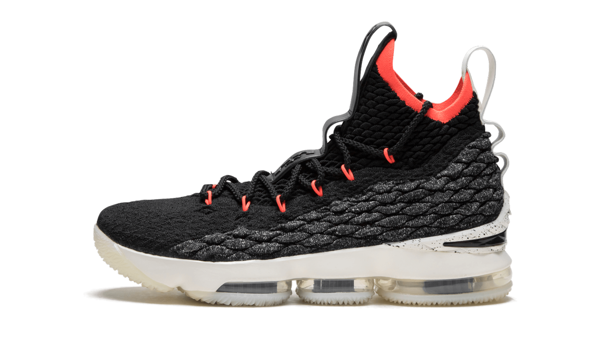 Lebron 15 "Black / Bright Crimson" AQ2363 002