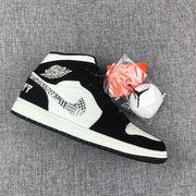 Air Jordan 1 Mid Black History Month Sneakers 852542-010