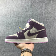 Air Jordan 1 Retro High OG White Purple Sneakers