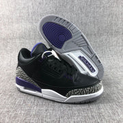 Jordan Air Jordan 3 Court Purple Black Sneakers CT8532-050