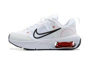 Nike Air Max White and Red Running Sneakers