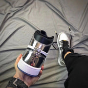 Jordan Air Jordan 1 Pass The Torch High-Top Sneakers Silver White