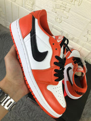 Nike Air Jordan 1 Low White Orange Sneakers CZ0790-801