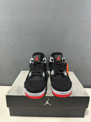 Jordan Air Jordan 4 Retro Bred Black Red Sneakers IX8180-001