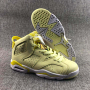 Jordan Air Jordan 6 Floral Yellow High-Top Sneakers