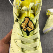 Jordan Air Jordan 6 Floral Yellow High-Top Sneakers