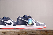 Air Jordan 1 Low Midnight Blue Sneakers 553558-481