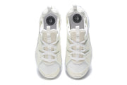 Nike Air Huarache Run Sneakers in White and Pale Blue