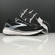 Brooks Ghost 15 Running Shoes, Black and White