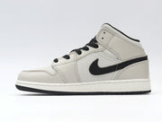 Jordan 1 Retro High OG Sneakers in Light Smoke Grey and Black
