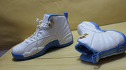 Air Jordan 12 University Blue High-Top Sneakers 510815-127