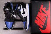 Air Jordan 1 Game Royal High-Top Sneakers Black Blue White
