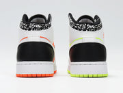 Jordan 1 Low Yellow Orange Sneakers 554725-870