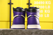 Air Jordan 1 Retro High OG Court Purple Sneakers 555088-501
