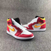 Jordan Air Jordan 1 High OG Light Fusion Red Sneakers 555088-603