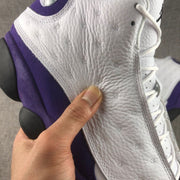 Jordan Air Jordan 13 Lakers Sneakers White Purple 414571-105