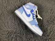 Jordan Air Jordan 1 Zoom CMFT High-Top Sneakers Blue White