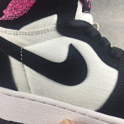 Jordan Air Jordan 1 High Black White Pink Sneakers