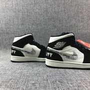 Air Jordan 1 Mid Black History Month Sneakers 852542-010