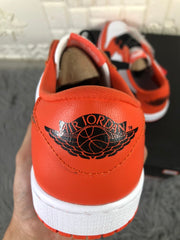 Nike Air Jordan 1 Low White Orange Sneakers CZ0790-801