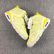 Jordan Air Jordan 6 Floral Yellow High-Top Sneakers