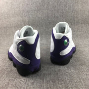 Jordan Air Jordan 13 Lakers Sneakers White Purple 414571-105