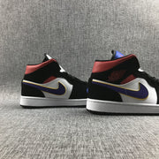 Air Jordan 1 Mid What The Multicolor Sneakers 852542-005