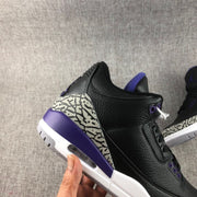Jordan Air Jordan 3 Court Purple Black Sneakers CT8532-050