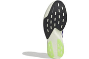Men's Adidas Adizero EVO SL Shoes - Cloud White/Collegiate Purple/Lime Burst