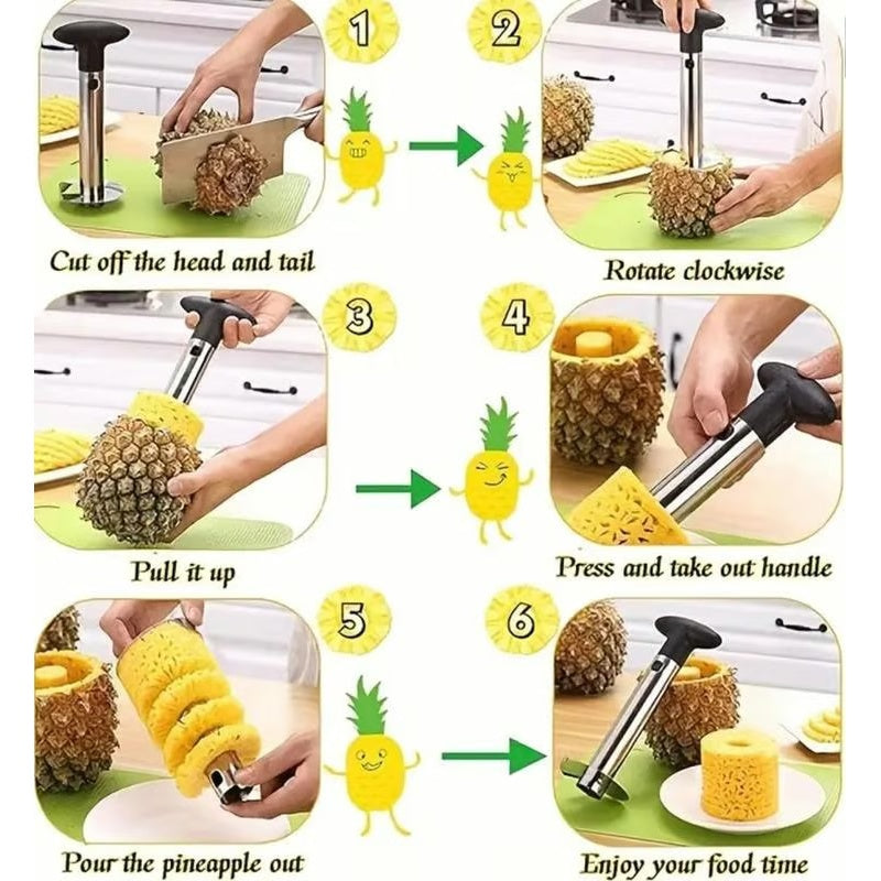Stainless Steel Pineapple Corer