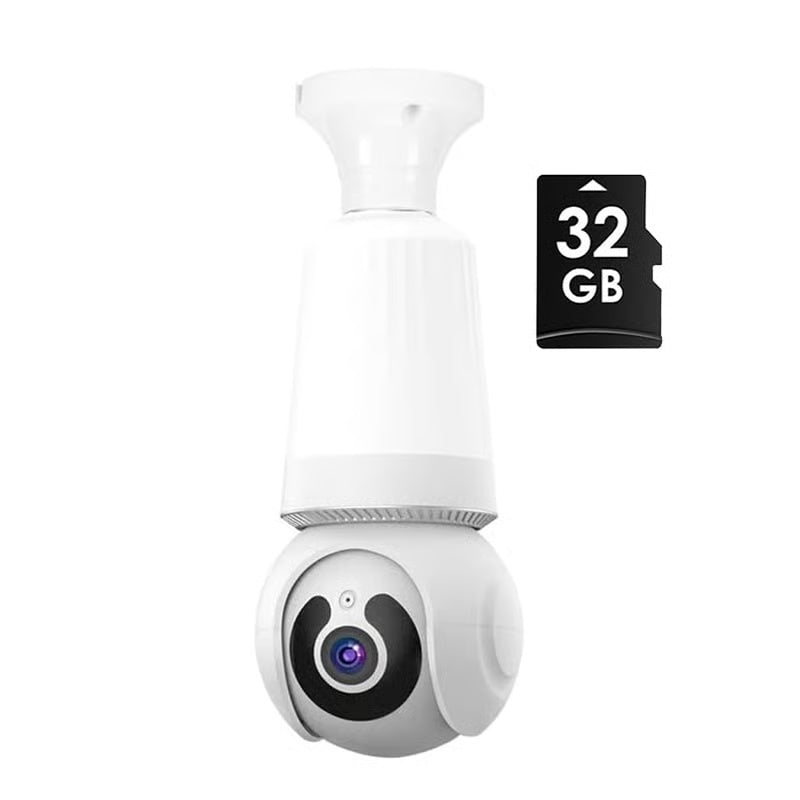 Wireless Smart Bulb Surveillance Camera